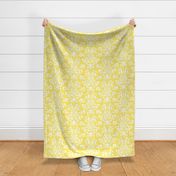 damask xl lemon yellow