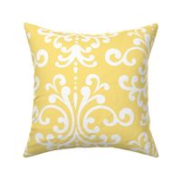 damask xl sunshine yellow