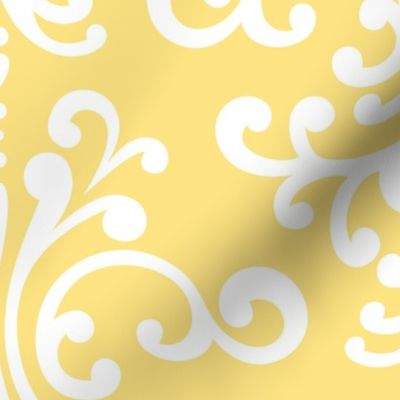 damask xl sunshine yellow