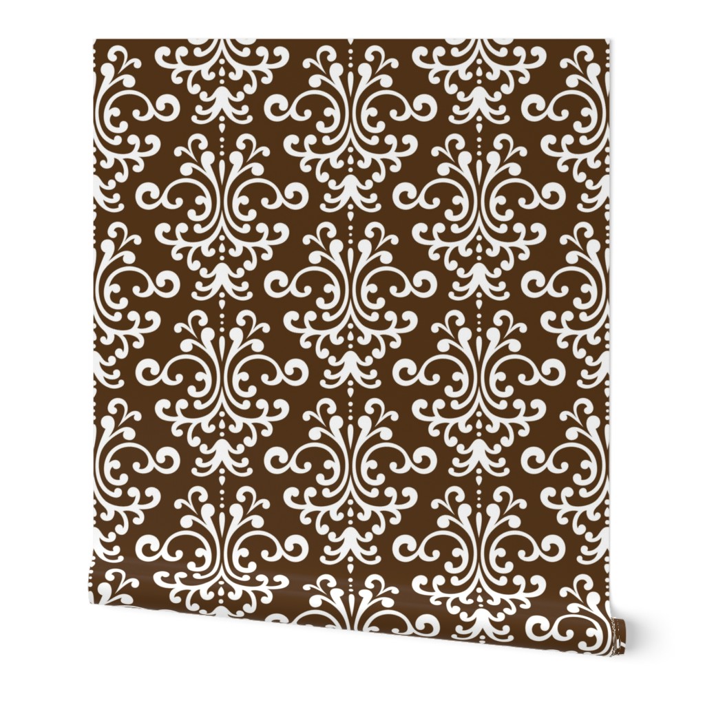 damask xl brown