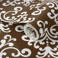 damask xl brown