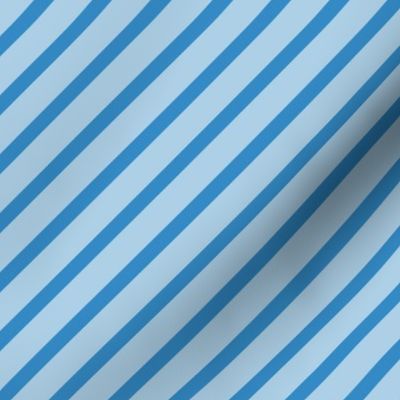 Oktoberfest Blue Stripes Carolina Blue