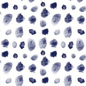 Indigo blue watercolor stains painters watercolor splatter