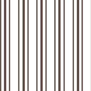 8" Brown Stripes