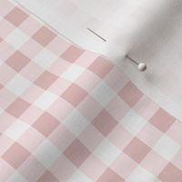 8" Blush Gingham