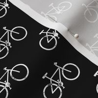 bicycle - bikes - white on black