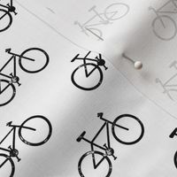 bicycle - bikes - black on white