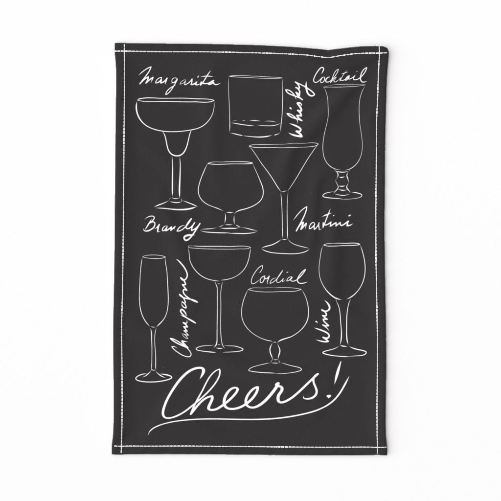 Cheers Tea Towel