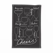 Cheers Tea Towel