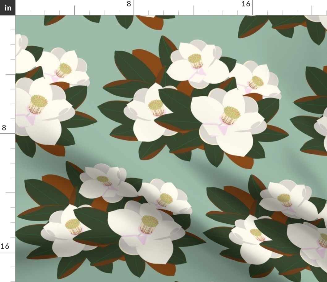 magnolia grouping-vintage green