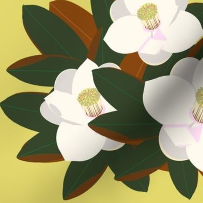 magnolia grouping-lemon