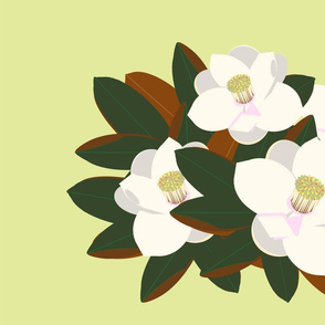magnolia placemat-citron