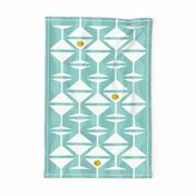 Sylvia Retro Martini Tea Towel