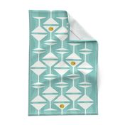 Sylvia Retro Martini Tea Towel