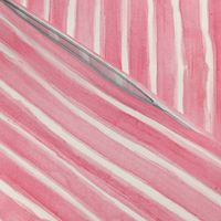 watercolour pink stripe 