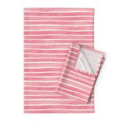 watercolour pink stripe 