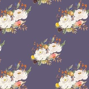 4" Sienna Florals - Muted Lilac