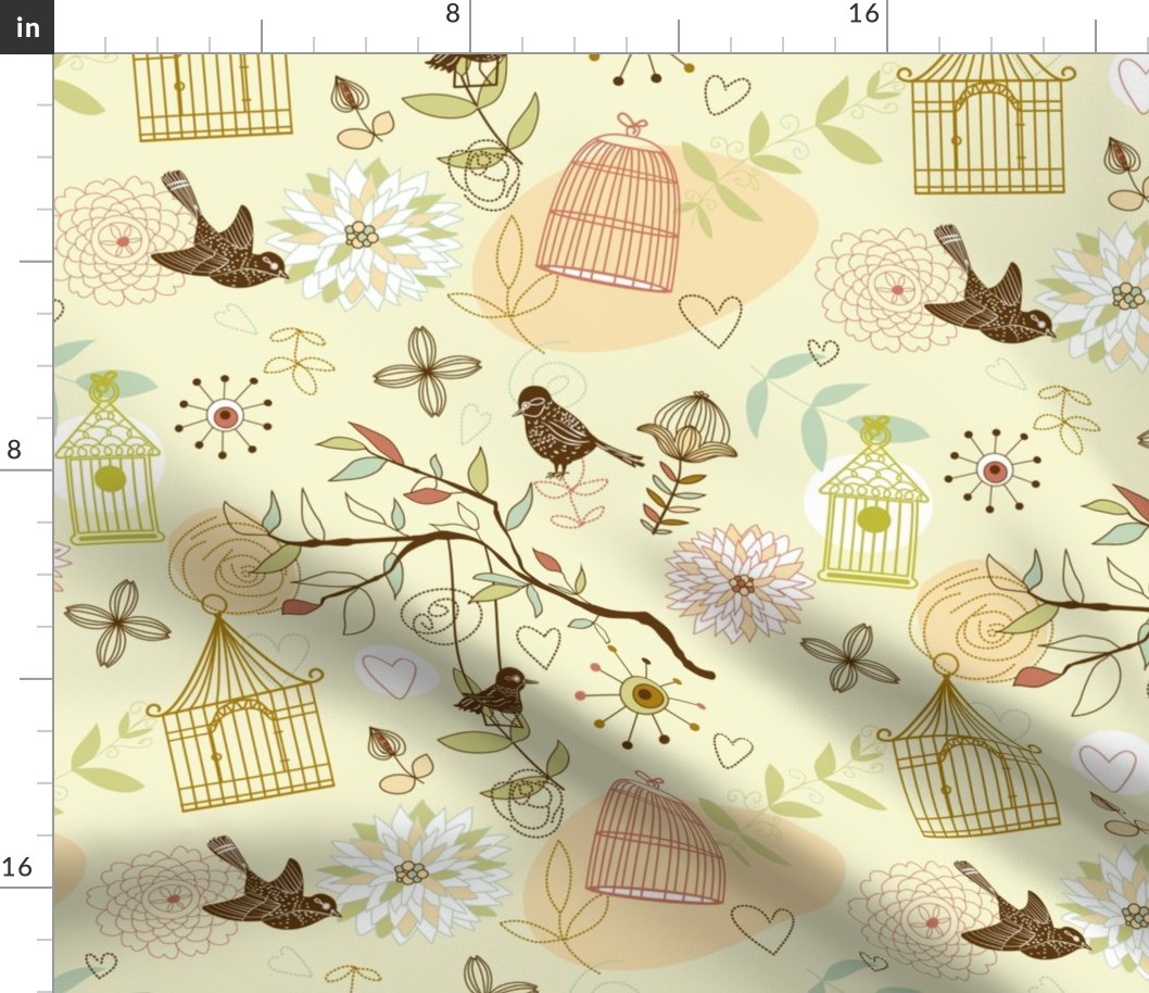 Birds pattern