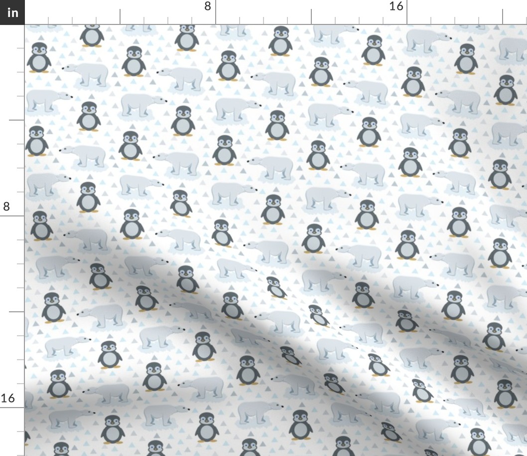 bears and penguins pattern