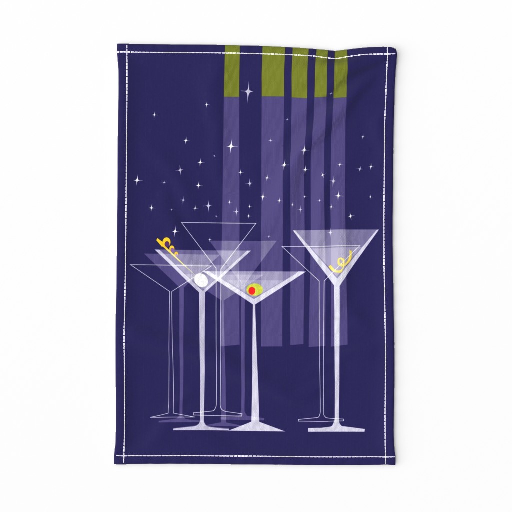 Martini Time Ti-Towel