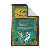 Sailor Grog Tea Towel