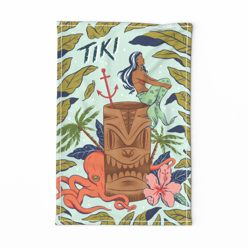 Tiki Tea Towel