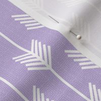 Arrow Stripe - Lilac textured