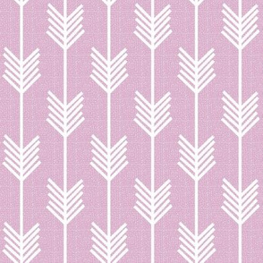 Arrow Stripe - Pink / Lavender textured