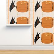 Halloween Tea Towel-illustrated animals