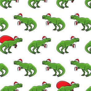 Christmas Trex - dinosaur 