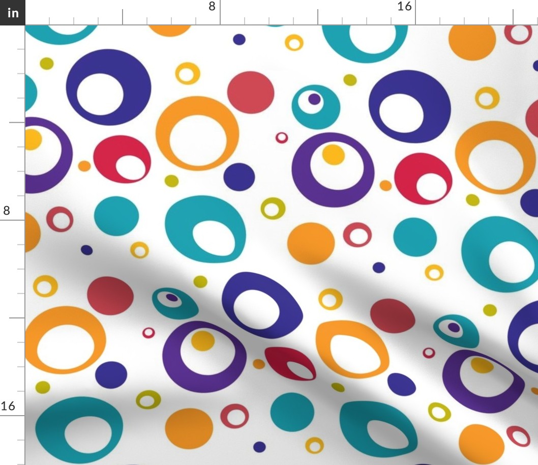 Multicolored Circles and Dots