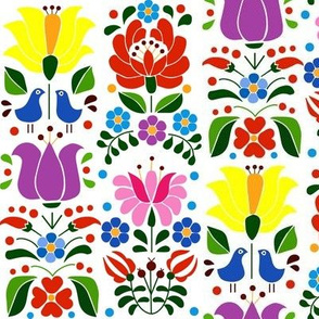 hungarian motif colored