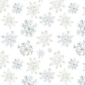 Lace Snowflakes // White