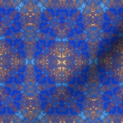 Blue and Brown Fractal