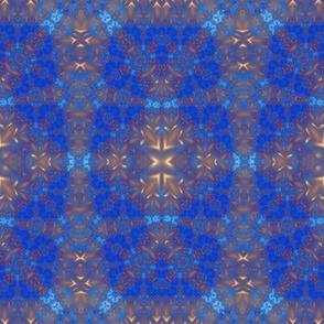 Blue and Brown Fractal