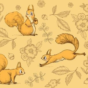 Squirrel! (Orange)