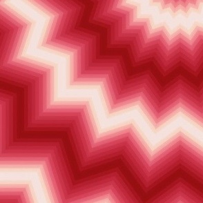 Red-beige gradient soft blur ornament pattern