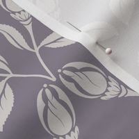 Art Deco flower lilac