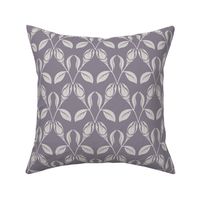 Art Deco flower lilac