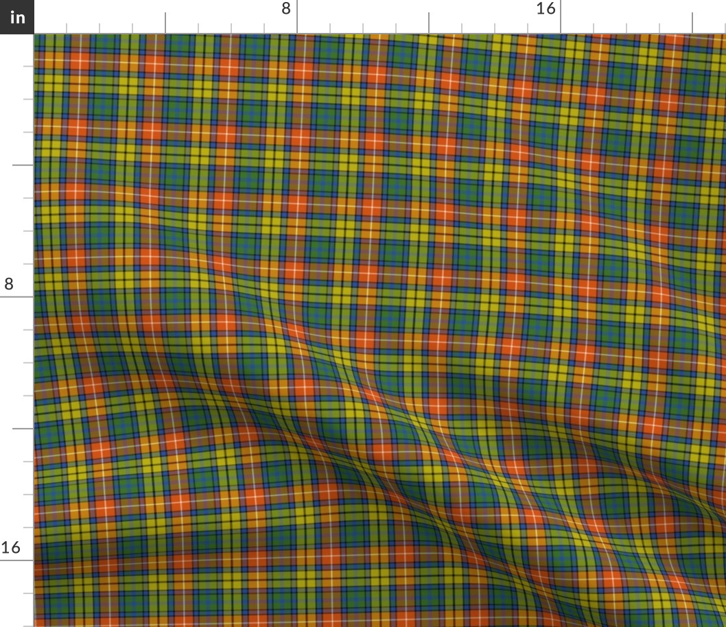Buchanan 1800 tartan - 2" warm modern colors - Wilson's of Bannockburn
