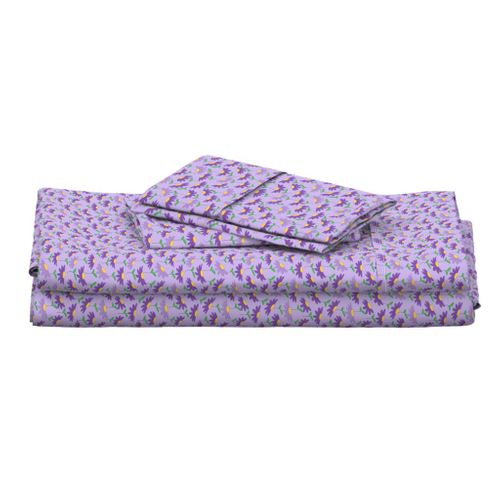 Modern Lavender Purple Flower Print