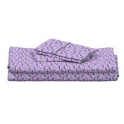 Modern Lavender Purple Flower Print