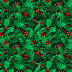 Christmas Holly and Berries