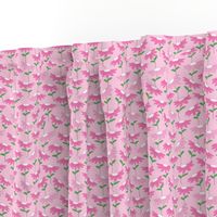 Modern Pink Flower Print