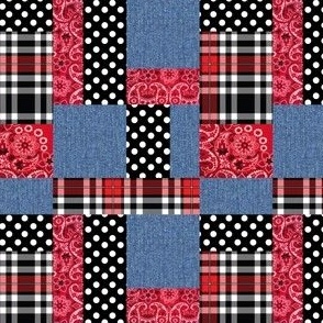 Popular Rockabilly Fabrics Small Scale