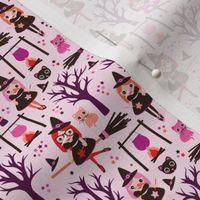 Magic poison and witch halloween pattern SMALL