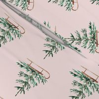 4" Christmas Travels // Blush