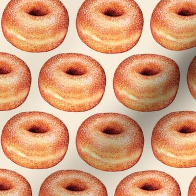 Sugar Donuts - White