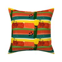 African Designed Stripe Rasta