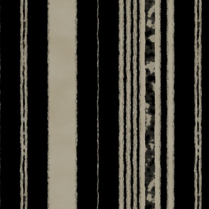 Brenda Lee: Metallic Edge Vertical Stripes